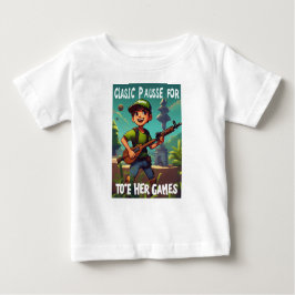 私はレトロゲームを停止しておもしろいここに来た» Tシャツ