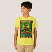 私はレトロゲームを停止しておもしろいここに来た» Tシャツ (正面フル)