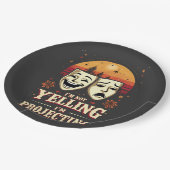 私はレトロ劇場を投影している叫びではない ペーパープレート (アングル)