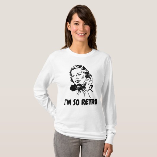 私はレトロTシャツ、ヴィンテージ Tシャツ (正面フル)