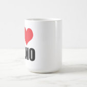 私はレノが大好き コーヒーマグカップ (中央)