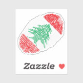 私はレバノン人 シール (シート)