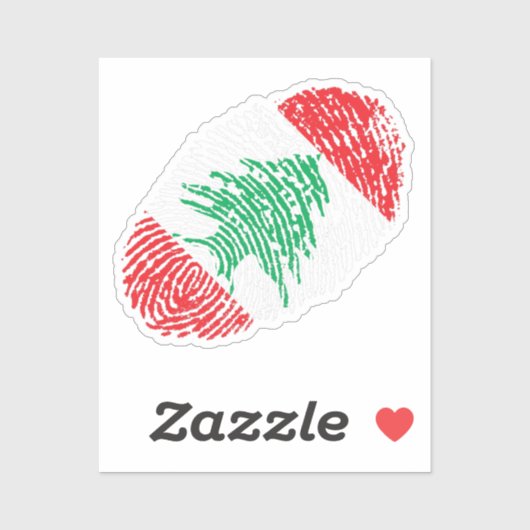 私はレバノン人 シール (シート)