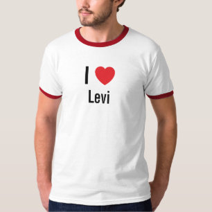 私はレビが大好きです Tシャツ
