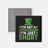 私はレプレチョーンではない私は短いセントパトリックの マグネット (正面/裏面)