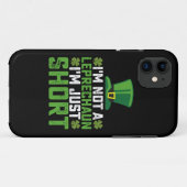 私はレプレチョーンではない私は短いセントパトリックの Case-Mate iPhoneケース (裏面(横))