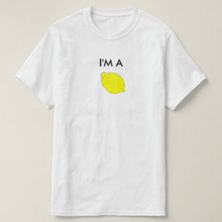 私はレモンです Tシャツ