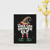 私はレーシングカードライバーエルフ家族マッチンググループです カード (黄色い花)