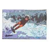 私はレースにライブ – Skateboard Racing Pillowcase 枕カバー (裏面)