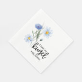 私はレーズンでクーゲルを取る スタンダードランチョンナプキン (角)