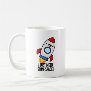 私はロケットプン宇宙おもしろいが必要だ コーヒーマグカップ