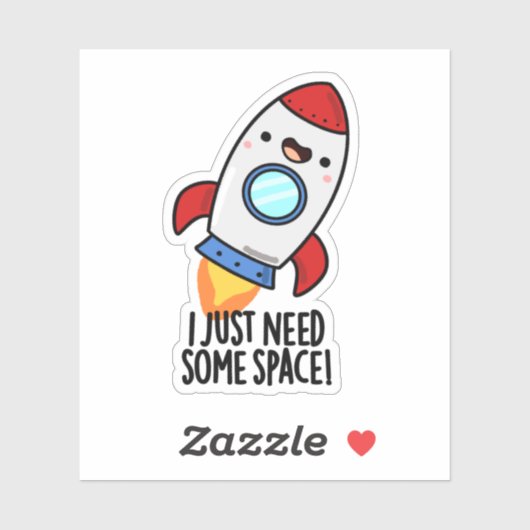 私はロケットプン宇宙おもしろいが必要だ シール (シート)