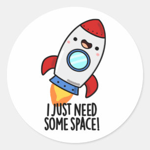 私はロケットプン宇宙おもしろいが必要だ ラウンドシール