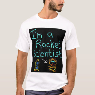 私はロケット科学者の風刺デザインだ Tシャツ
