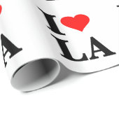 私はロサンゼルスを愛します ラッピングペーパー (ロールコーナー)