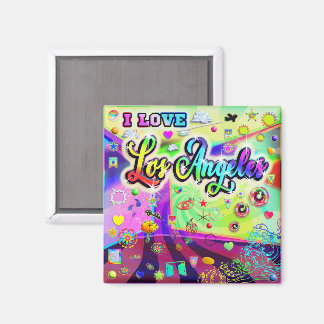 私はロサンゼルスエネルクールギー磁石が大好き マグネット