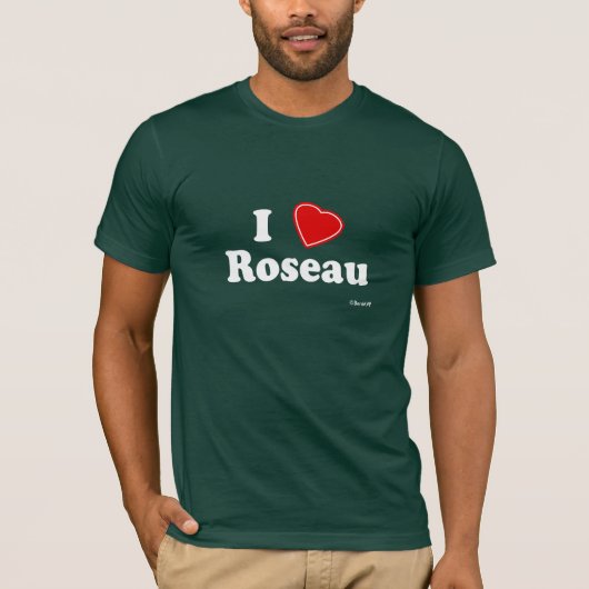 私はロゾーを愛します Tシャツ (正面)
