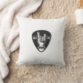 私はロックが大好きだ クッション (ブランケット)