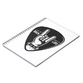 私はロックが大好きだ ノートブック (左側)