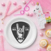 私はロックが大好きだ ペーパープレート (パーティー)