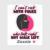 私はロックできないフォーク シール (シート)