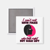 私はロックできないフォーク マグネット (正面/裏面)