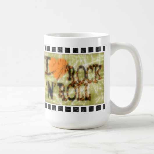 私はロックとロールが大好き – マグカップ (右)