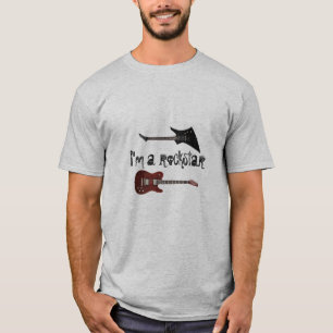 私はロックスターです Tシャツ