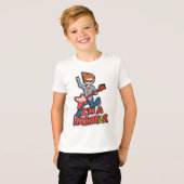 私はロックスターの少年Tシャツだ トライブレンドＴシャツ (正面フル)