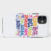私はロックンロールが大好き Case-Mate iPhoneケース (裏面(横))