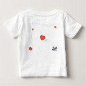 私はロック ベビーTシャツ (裏面)