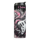 私はロックNロール電気ギター絵を描ズ大好き タンブラー (回転左)