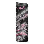 私はロックNロール電気ギター絵を描ズ大好き タンブラー (回転右)