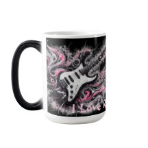 私はロックNロール電気ギター絵を描ズ大好き