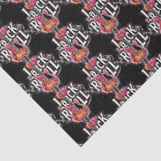 私はロックNロール電気ギター絵を描ズ大好き 薄葉紙 (詳細)