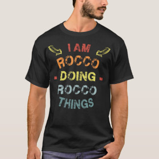私はロッコのロッコの事クリスマスクールをおもしろいやっている Tシャツ
