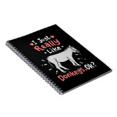 私はロバが大好き ノートブック (右側)