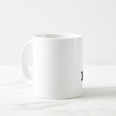 私はロバートを愛します コーヒーマグカップ (正面左)