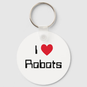 私はロボットが大好き キーホルダー