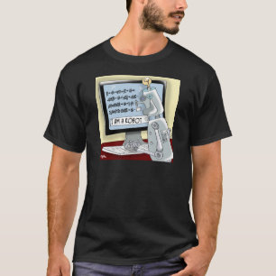 私はロボットです Tシャツ