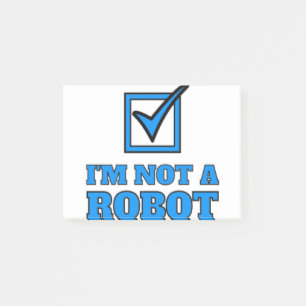 私はロボットではない ポストイット