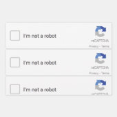 私はロボットではない ラッピングペーパーシート (正面3)