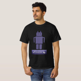 私はロボットではない – CAPTCHA Tシャツ