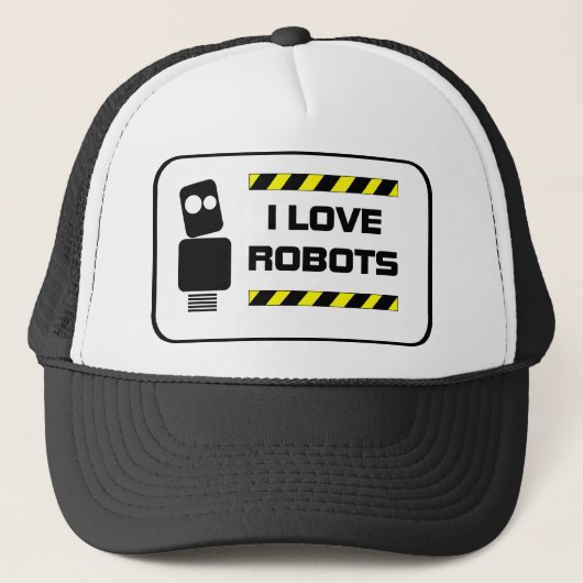 私はロボットを愛します キャップ (正面)