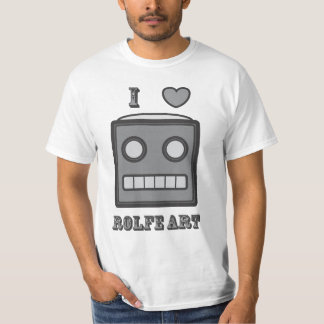 私はロボットを愛します Tシャツ