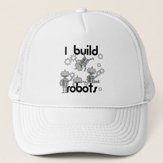 私はロボットを造ります キャップ (正面)