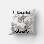 私はロボットを造ります クッション (裏面)