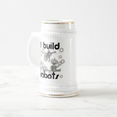 私はロボットを造ります ビールジョッキ (正面左)