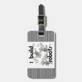 私はロボットを造ります ラゲッジタグ (正面縦)