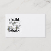 私はロボットを造ります 名刺 (裏面)